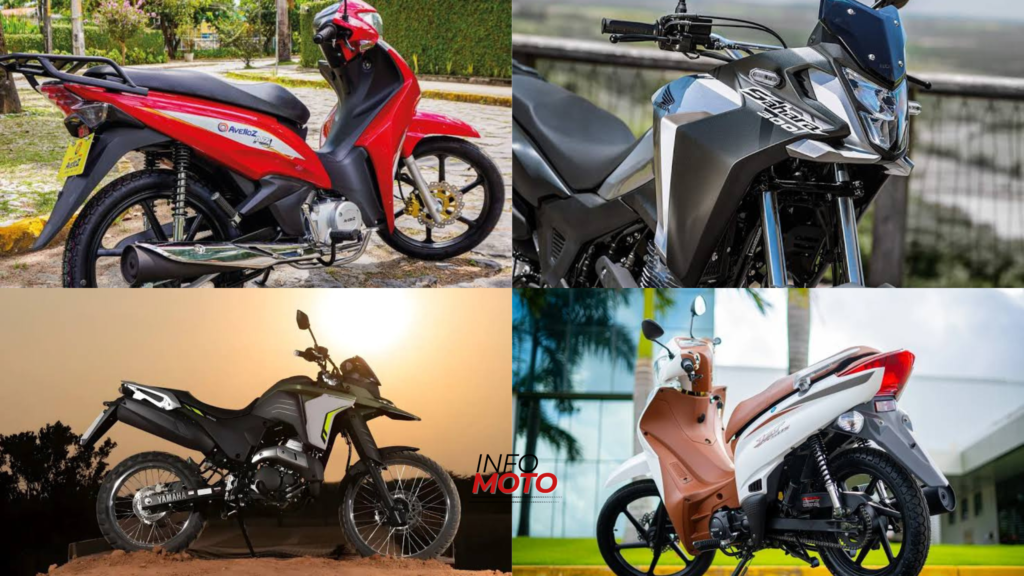 Lista: as 20 motos mais vendidas no Brasil em janeiro de 2025